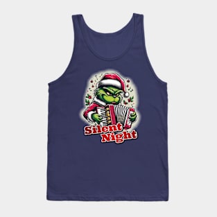 Silent Night Grinch Tank Top